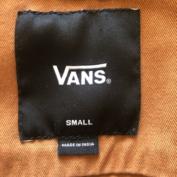 Vans Men's Brown Field Drill Chore Jacket Small - Picture 8 of 10